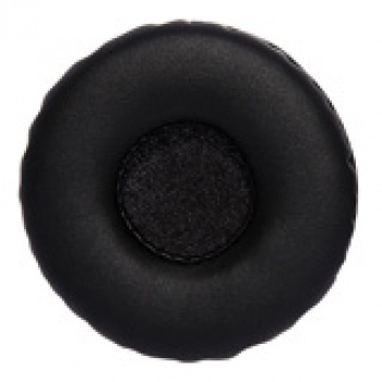 Ohrpolster Leder schwarz XL ExtraGross 70mm